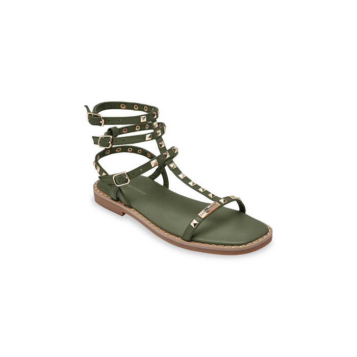 Les tropeziennes chaussures les tropeziennes coralie kaki khaki9115001_2