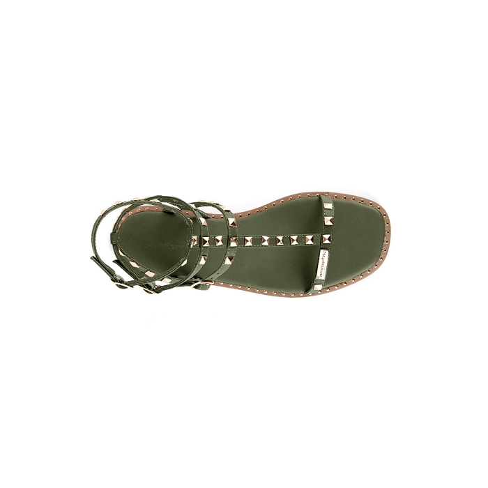 Les tropeziennes chaussures les tropeziennes coralie kaki khaki9115001_3