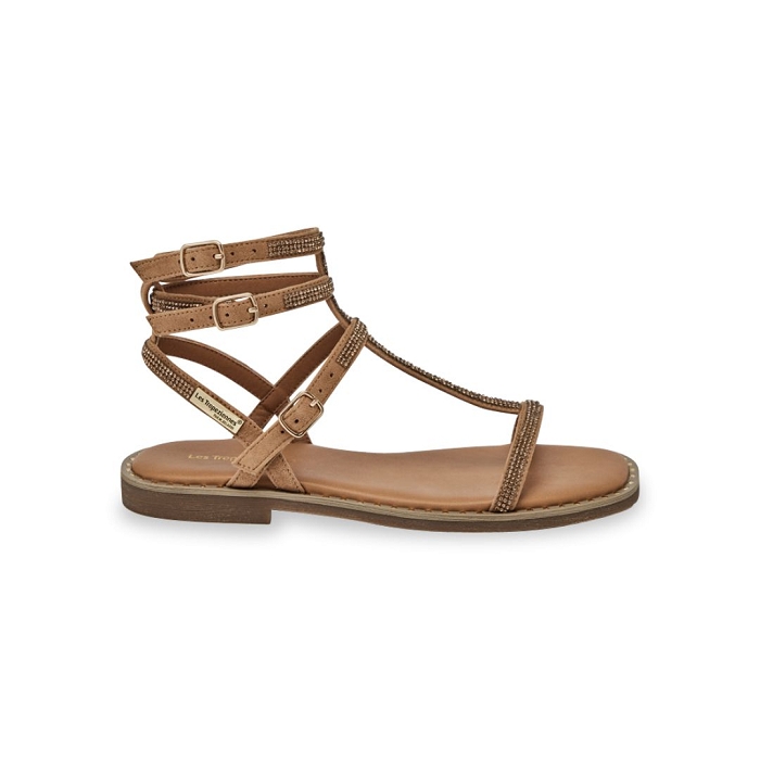 Les tropeziennes chaussures les tropeziennes coradiam tan or marron