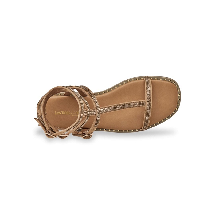 Les tropeziennes chaussures les tropeziennes coradiam tan or marron9115201_3