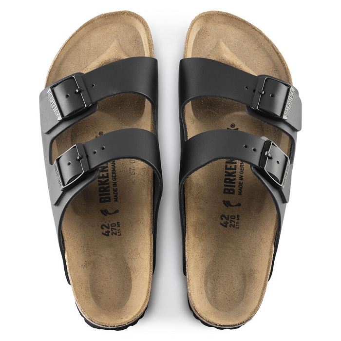 Birkenstock chaussures birkenstock arizona cuir noir noir9117401_3