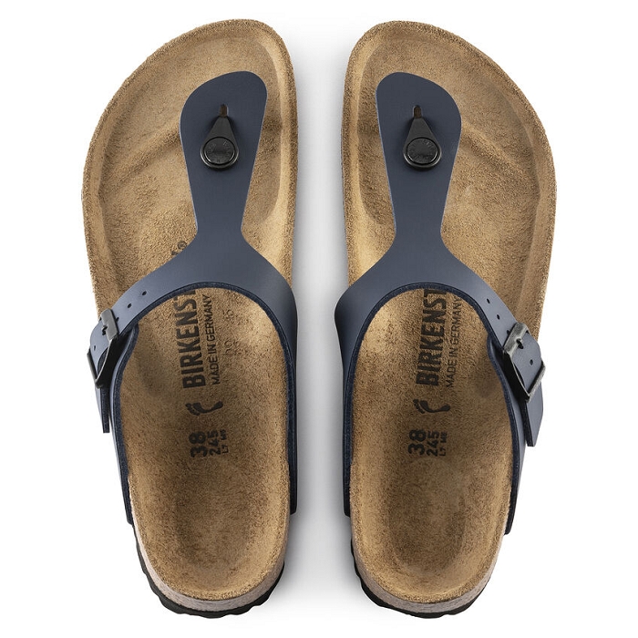 Birkenstock chaussures birkenstock gizeh bf blue 9117901_4