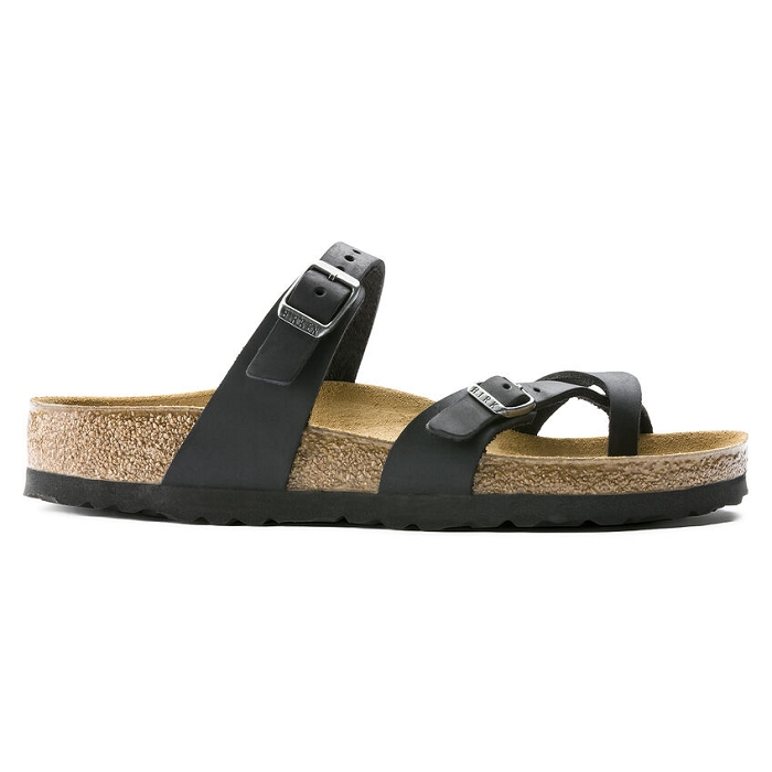 Birkenstock chaussures birkenstock mayari cuir huile black noir9118101_2