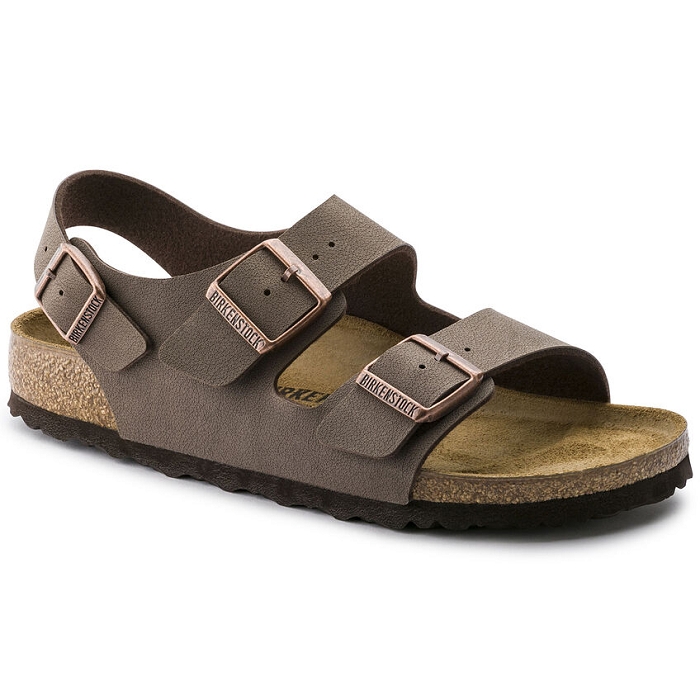 Birkenstock chaussures birkenstock milano bf mocca marron