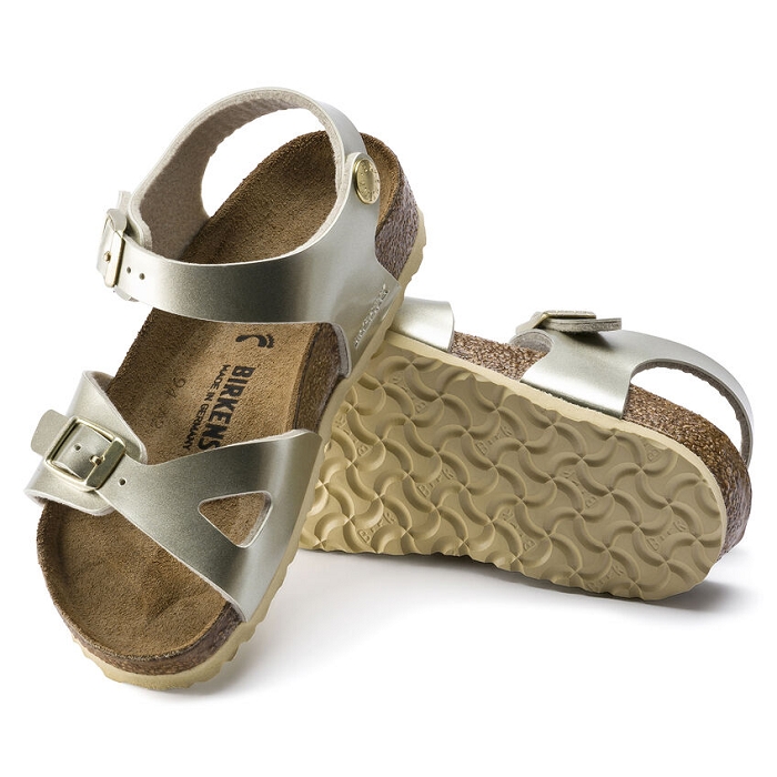 Birkenstock chaussures birkenstock rio bf electric metallic gold or9120201_4