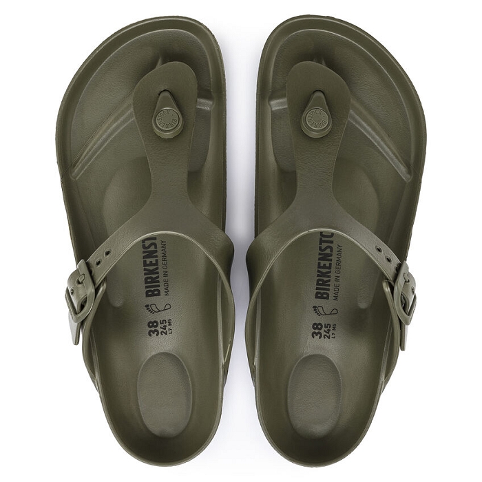 Birkenstock chaussures birkenstock gizeh eva  khaki khaki9120801_4