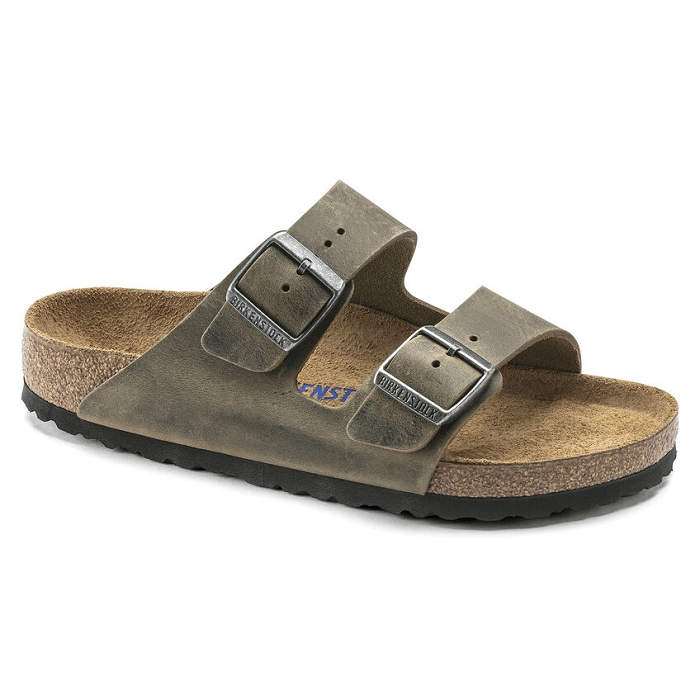 Birkenstock chaussures birkenstock arizona sfb faded khaki femmes khaki