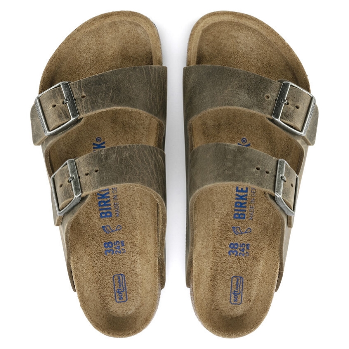 Birkenstock chaussures birkenstock arizona sfb faded khaki femmes khaki9120901_3
