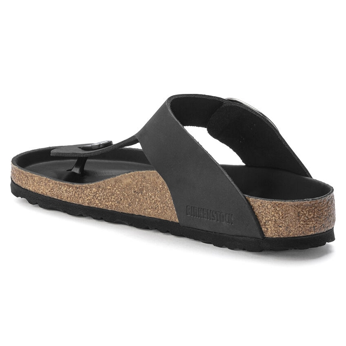 Birkenstock chaussures birkenstock gizeh big bukle cuir black 9121701_3