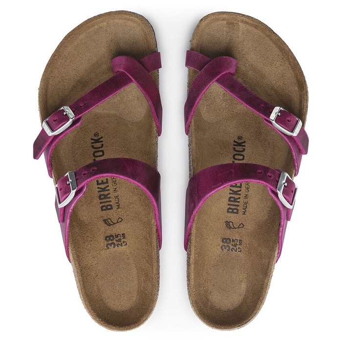 Birkenstock chaussures birkenstock mayari cuir festival fuchsia fuchsia9122001_4