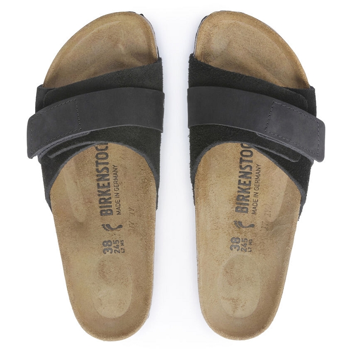 Birkenstock chaussures birkenstock oita suede black noir9122301_4