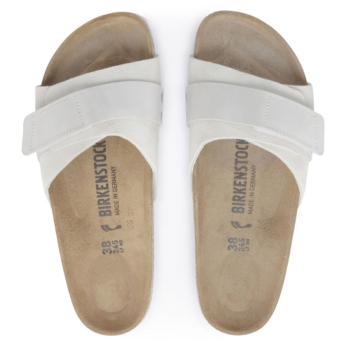 Birkenstock chaussures birkenstock oita suede antique white 9122401_4