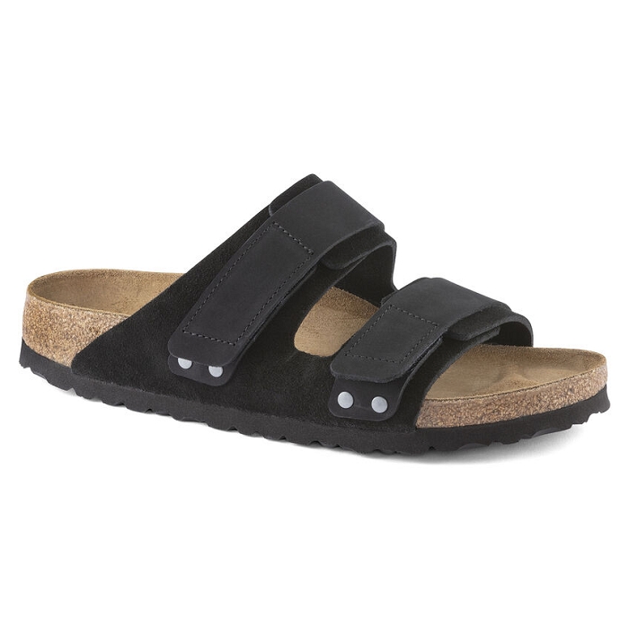 Birkenstock chaussures birkenstock uji suede black noir