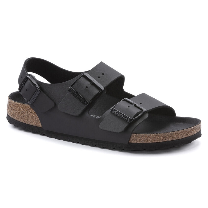 Birkenstock chaussures birkenstock milano bf triple black noir