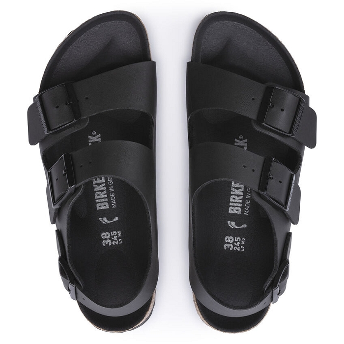 Birkenstock chaussures birkenstock milano bf triple black noir9122801_4