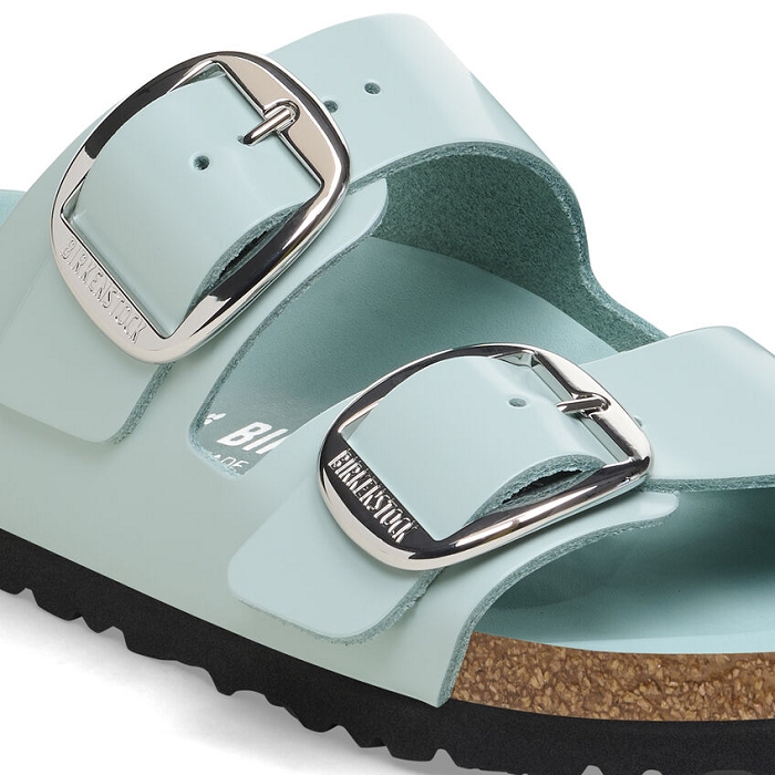 Birkenstock chaussures birkenstock arizona  cuir big buckle highshine surf green vert9123601_2