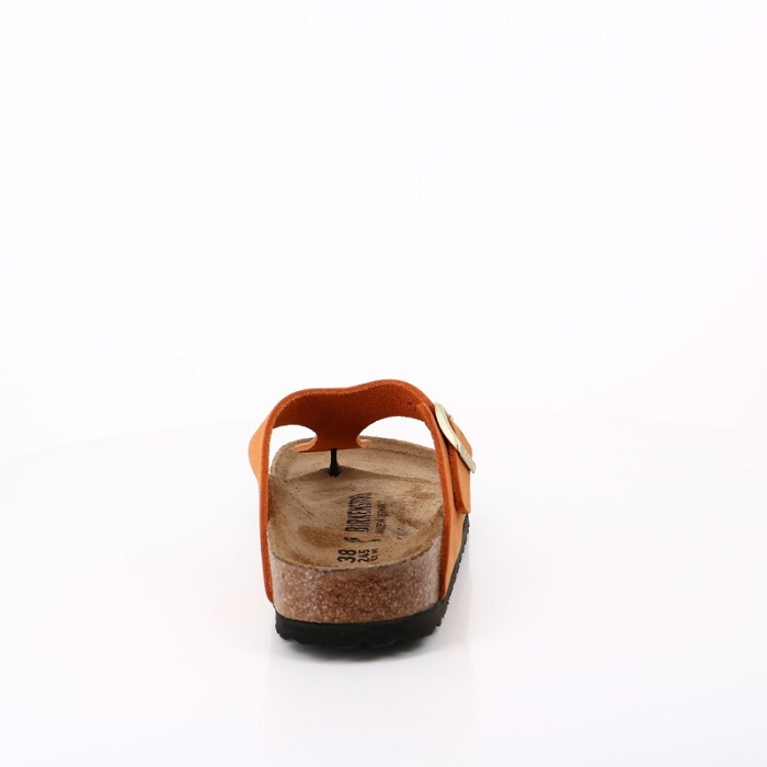 Birkenstock chaussures birkenstock gizeh cuir burnt orange 9124501_4