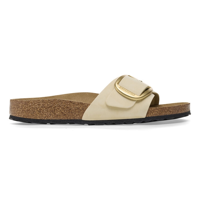 Birkenstock chaussures birkenstock madrid big buckle cuir ecru 9125101_2