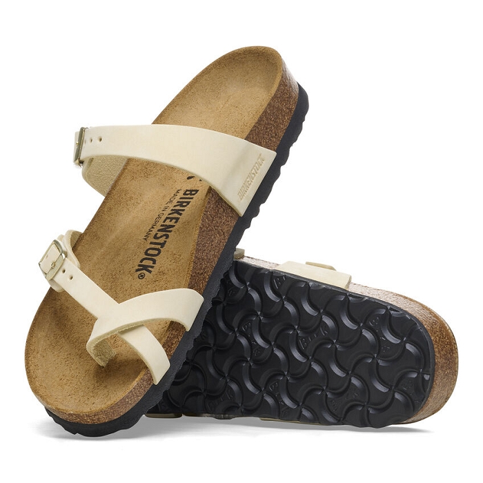 Birkenstock chaussures birkenstock mayari cuir ecru 9125301_4