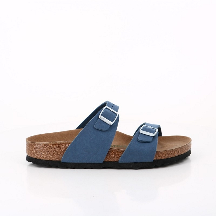Birkenstock chaussures birkenstock sydney vegan soft el blue 