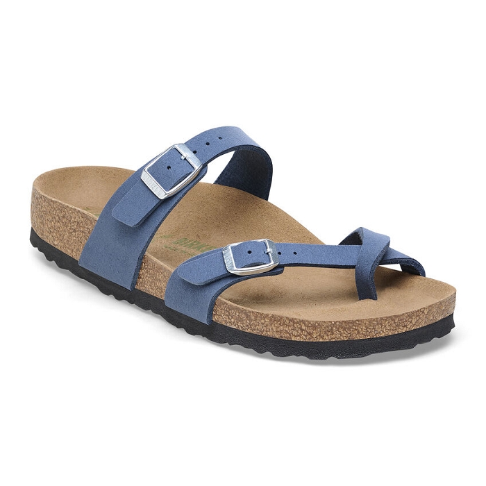 Birkenstock chaussures birkenstock mayari vegan soft el blue 