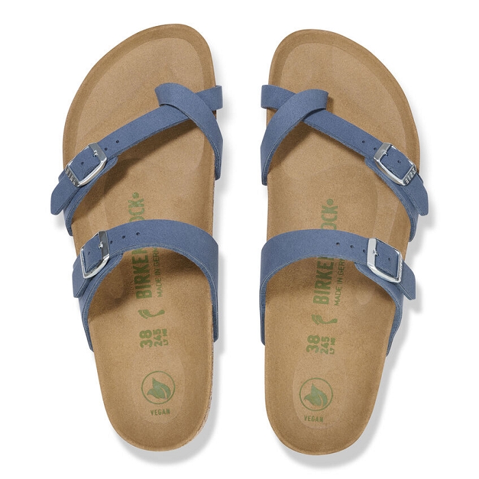 Birkenstock chaussures birkenstock mayari vegan soft el blue 9125901_3