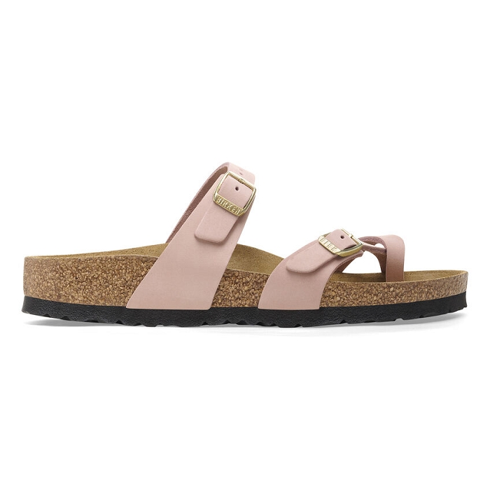 Birkenstock chaussures birkenstock mayari cuir soft pink 9126001_2