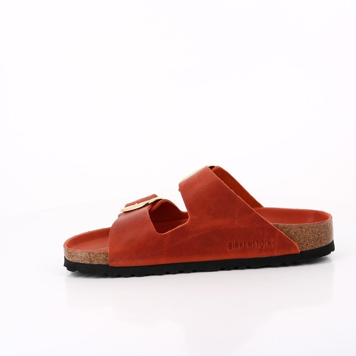 Birkenstock chaussures birkenstock arizona big buckle cuir burnt orange hex 9126101_3