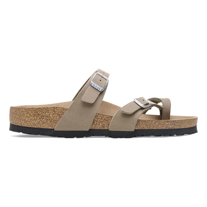 Birkenstock chaussures birkenstock mayari vegan soft grey taupe 9126501_2