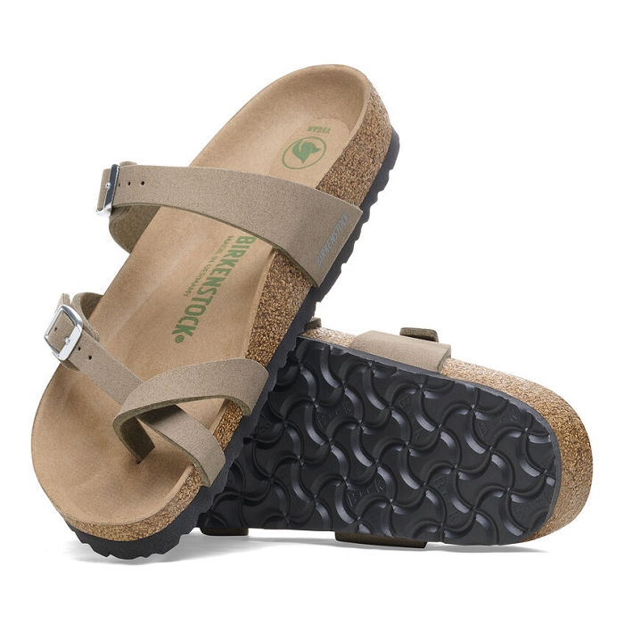 Birkenstock chaussures birkenstock mayari vegan soft grey taupe 9126501_4