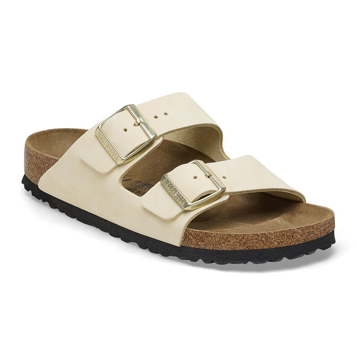 Birkenstock chaussures birkenstock arizona cuir ecru 