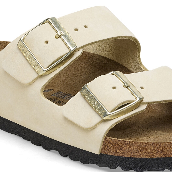 Birkenstock chaussures birkenstock arizona cuir ecru 9126801_2