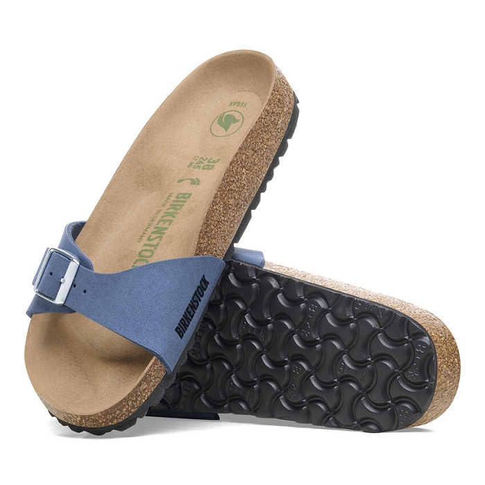 Birkenstock chaussures birkenstock madrid vegan soft ei blue 9127001_4
