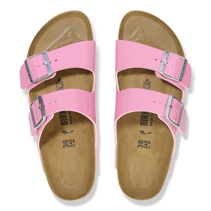 Birkenstock chaussures birkenstock arizona bf patent candy pimk black 9127801_3