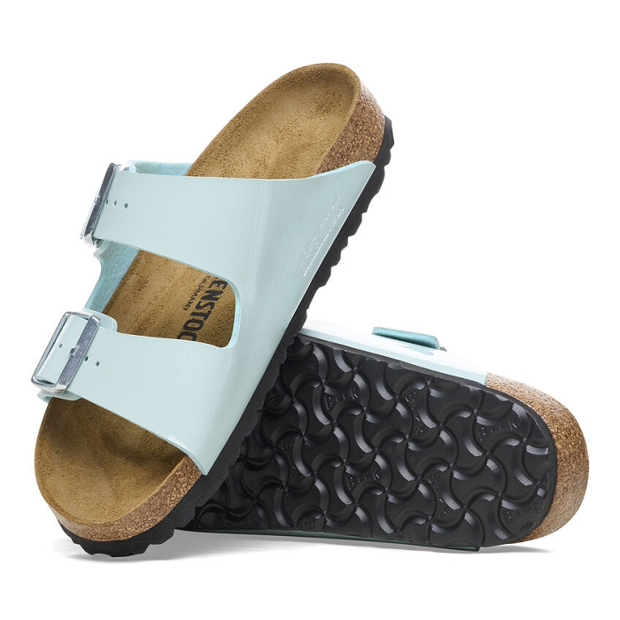 Birkenstock chaussures birkenstock arizona bf patent surf green 9127901_4