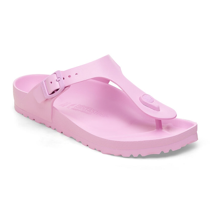 Birkenstock chaussures birkenstock gizeh eva  fondant pink 