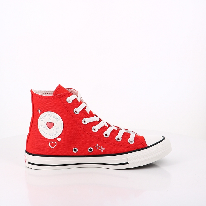 Converse chaussures converse y2k heart hallucination blanc vintage rouge