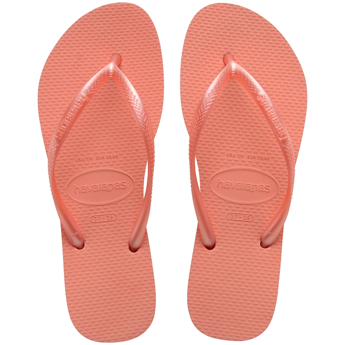 Havaianas chaussures havaianas slim peach rose 