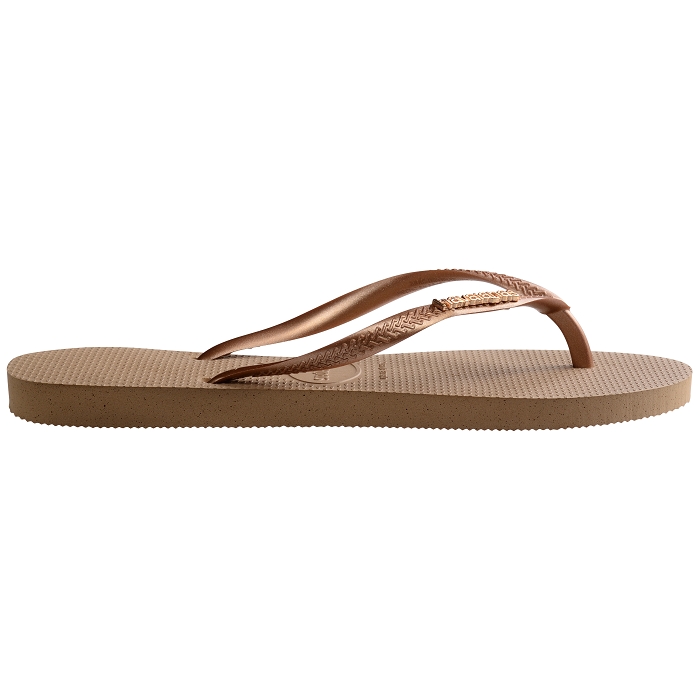 Havaianas chaussures havaianas slim logo metallic rose gold 9139601_2