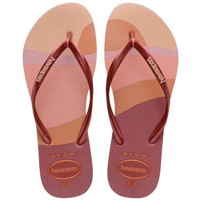 Havaianas chaussures havaianas slim palette glow ballet rose 
