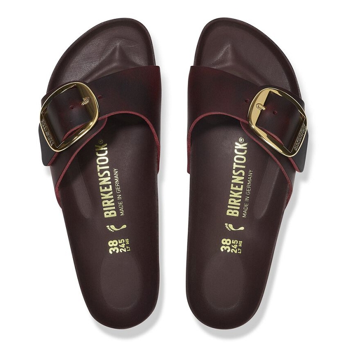 Birkenstock chaussures birkenstock madrid big buckle zinfandel 9146001_3