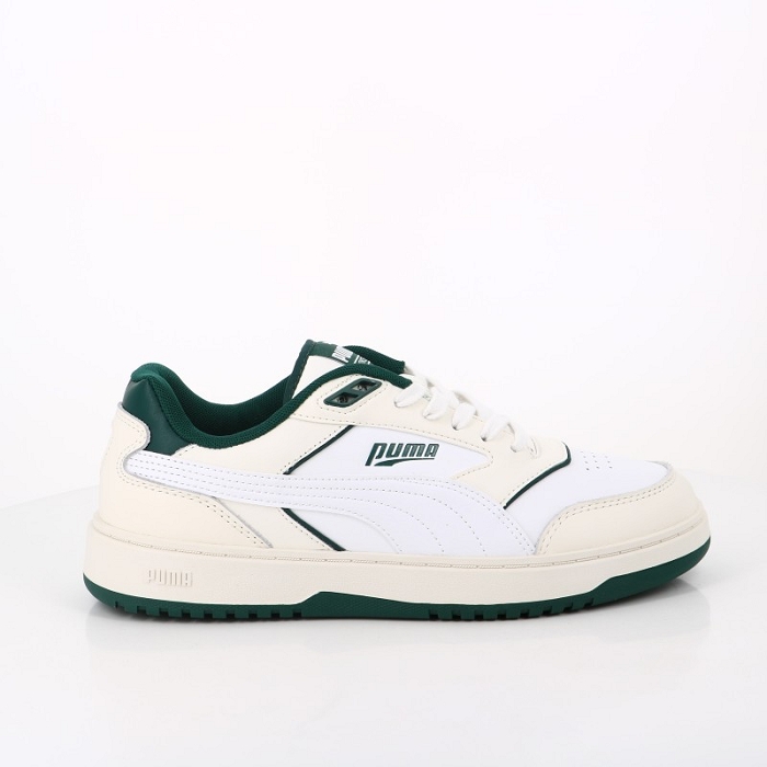 Puma chaussures puma doublecourt white dark blanc