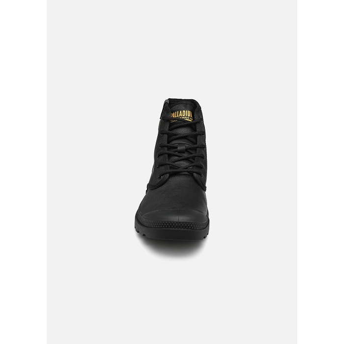 Palladium chaussures palladium pampa hi coated black noir9152701_2