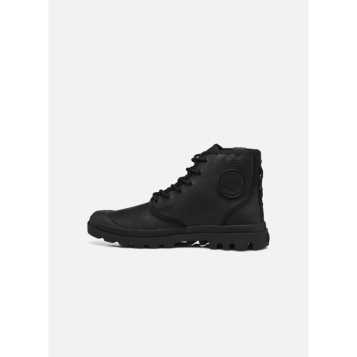 Palladium chaussures palladium pampa hi coated black noir9152701_3