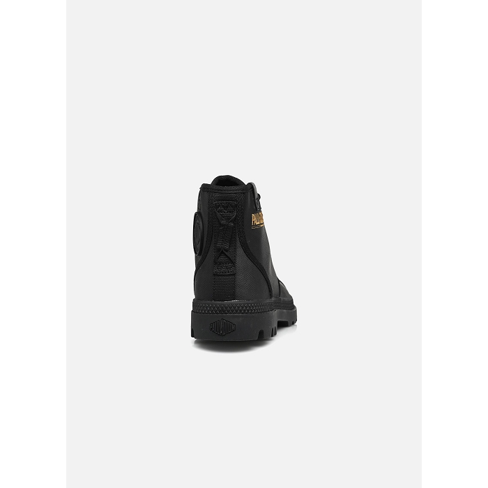 Palladium chaussures palladium pampa hi coated black noir9152701_4