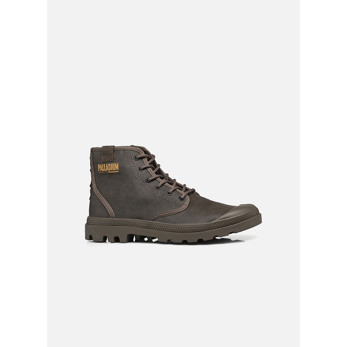 Palladium chaussures palladium pampa hi coated major brown marron