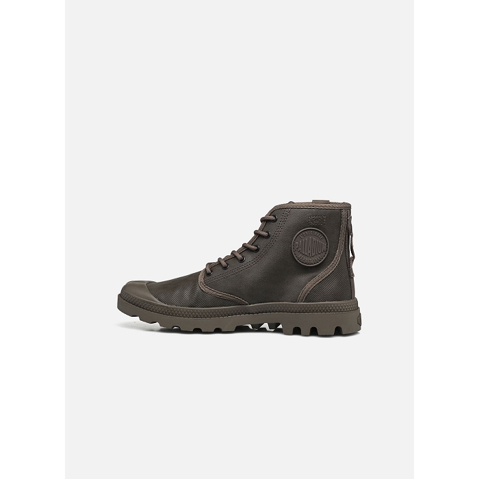 Palladium chaussures palladium pampa hi coated major brown marron9152801_3