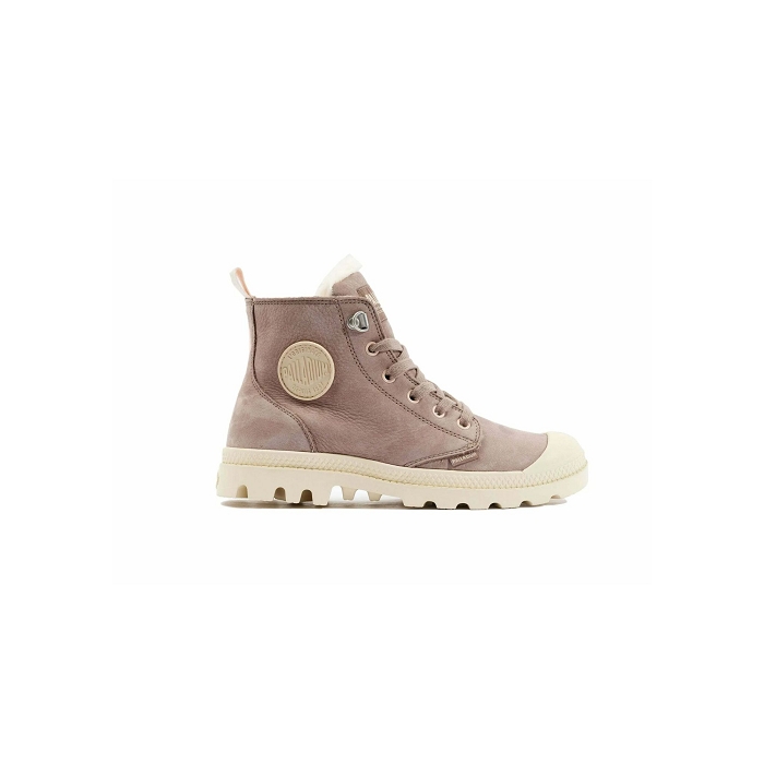 Palladium chaussures palladium pampa hi zip wl brown violet