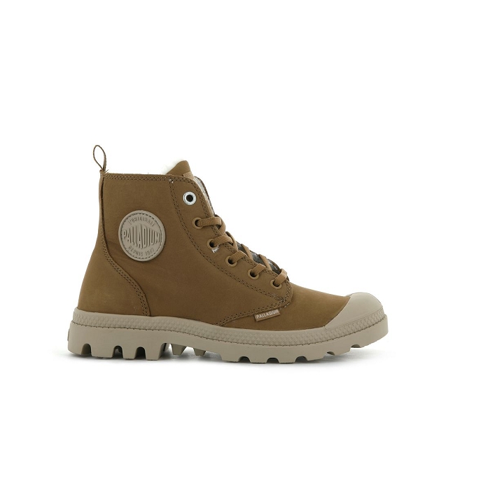 Palladium chaussures palladium pampa hi zip wl dear brown marron