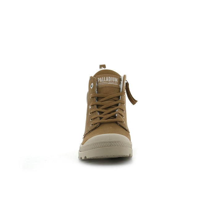 Palladium chaussures palladium pampa hi zip wl dear brown marron9153201_2